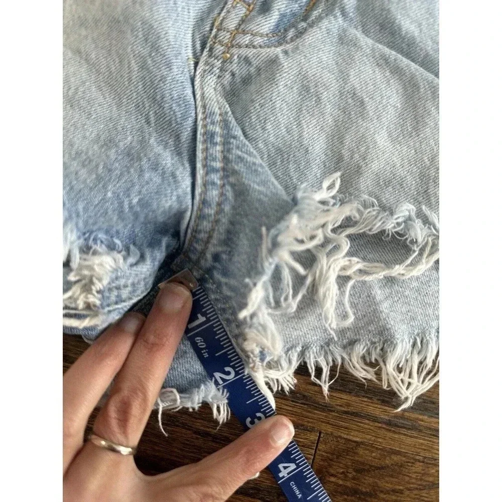 BDG Denim High Rise Short Cheeky Cut Off 2777